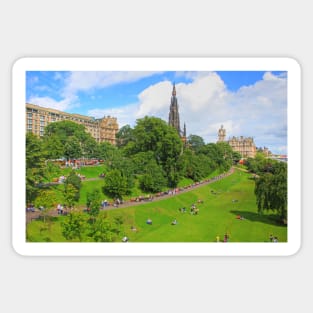 East Princes Street Gardens II Sticker